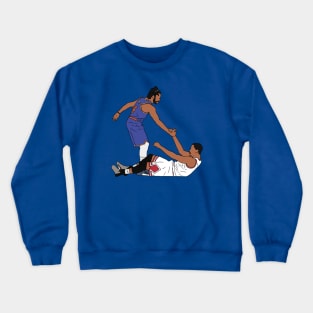 Derrick Rose Helps Himself Up (New York) Crewneck Sweatshirt